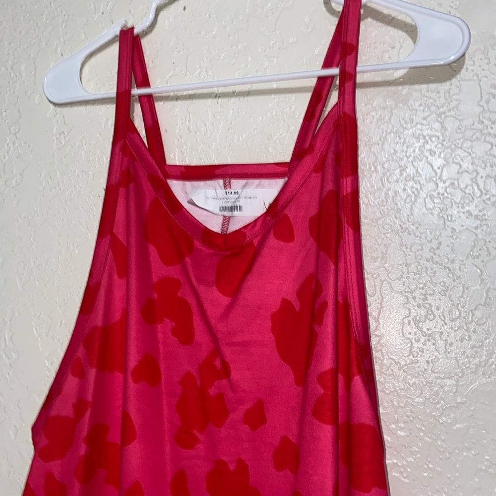NWT Pink Leopard Romper